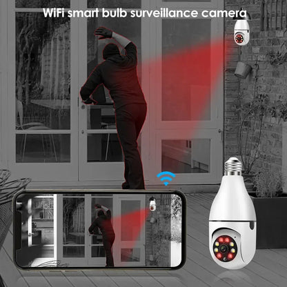 Cámara inalámbrica de seguridad WiFi HD 1080P cámara de monitoreo inteligente para el hogar