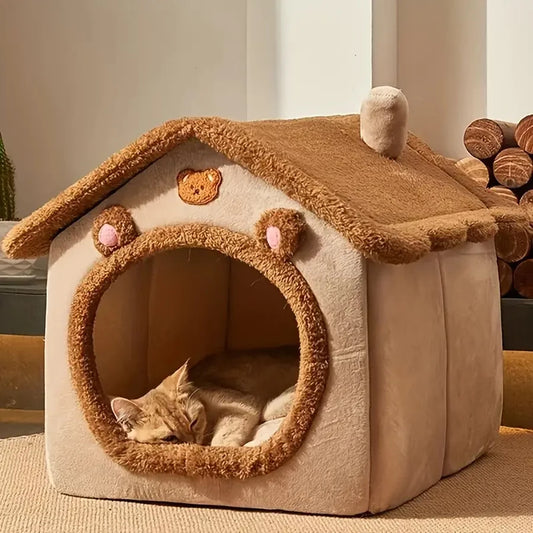 Casa plegable para dormir para mascotas