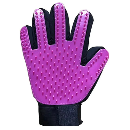 Guantes limpiadores de pelo para mascotas, masaje para perros y gatos