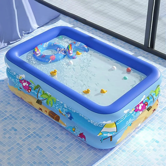 Piscina inflable para adultos y niños