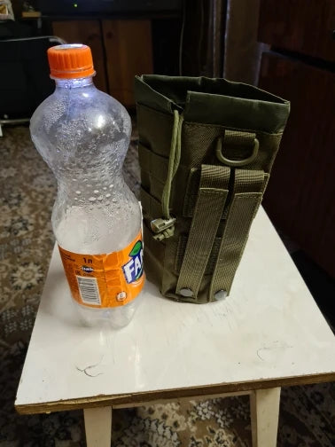 Bolsa táctica Molle para botella de agua