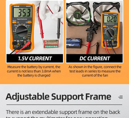 ANENG-multímetro Digital eléctrico profesional