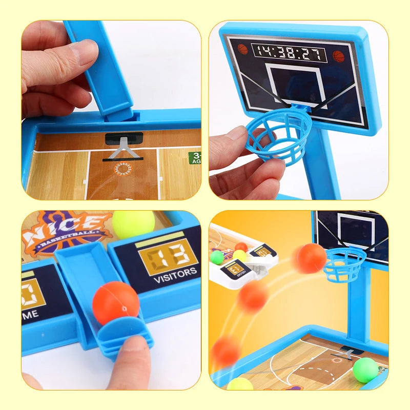 Mini juego de mesa de baloncesto