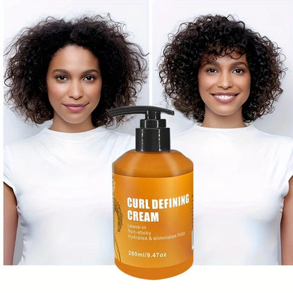 GZE Curl-crema definidora, crema antiadherente, hidrata y elimina el frizz