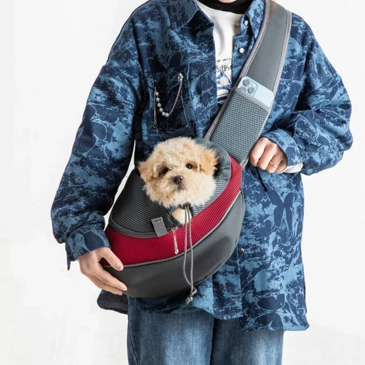 Mochila transportadora para perros y gatos