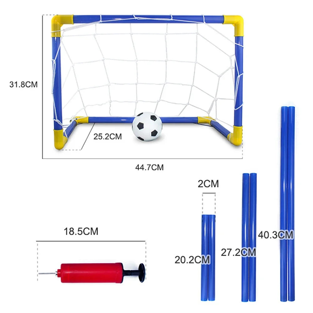 Mini porteria de fútbol pegable