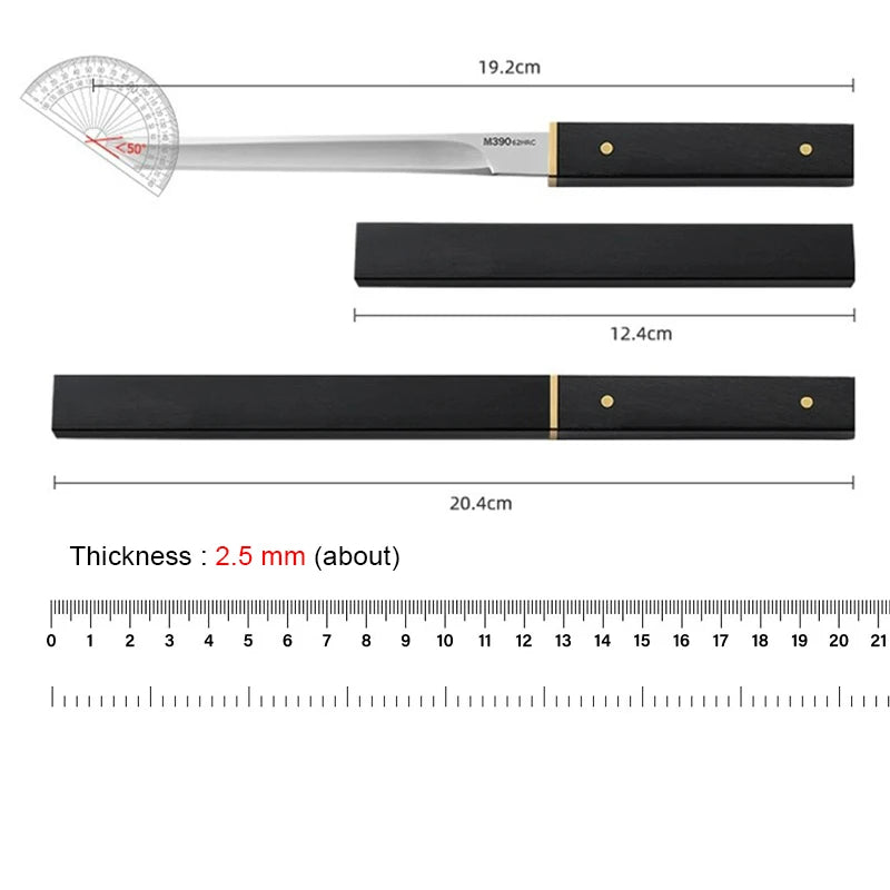 Cuchillo forjado para deshuesar carne