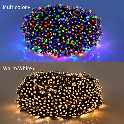 Luces navideñas para exteriores e interiores