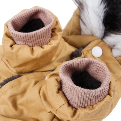 Ropa de invierno para mascotas, abrigo para cachorros