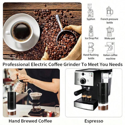 Molinillo de granos de café eléctrico portátil USB