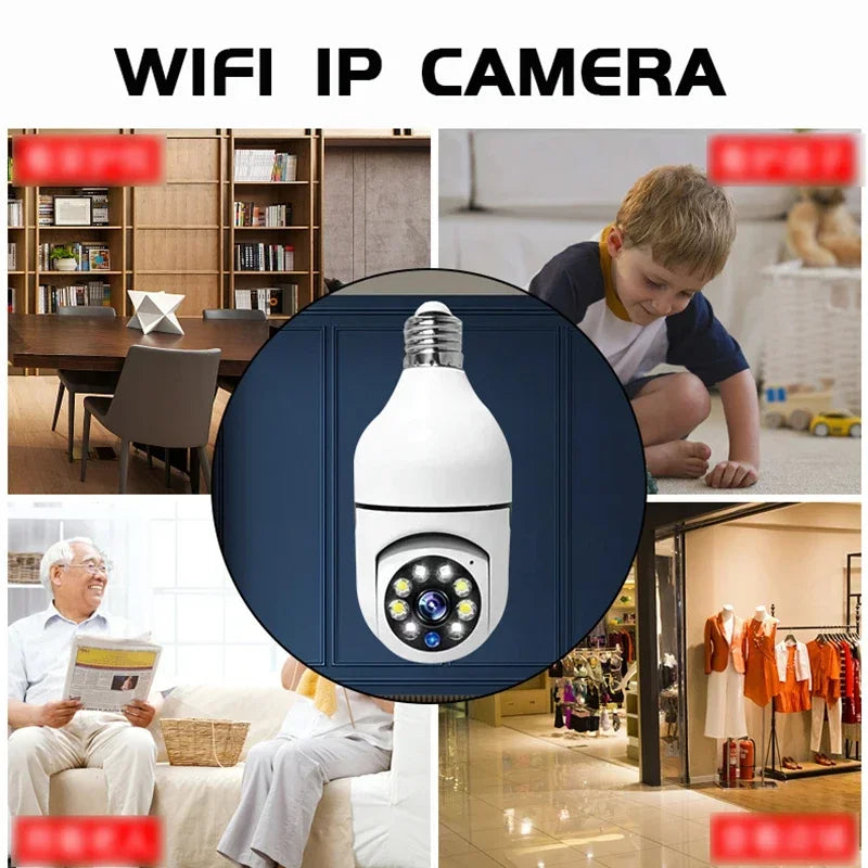 Cámara inalámbrica de seguridad WiFi HD 1080P cámara de monitoreo inteligente para el hogar