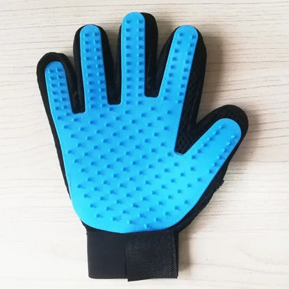 Guantes limpiadores de pelo para mascotas, masaje para perros y gatos