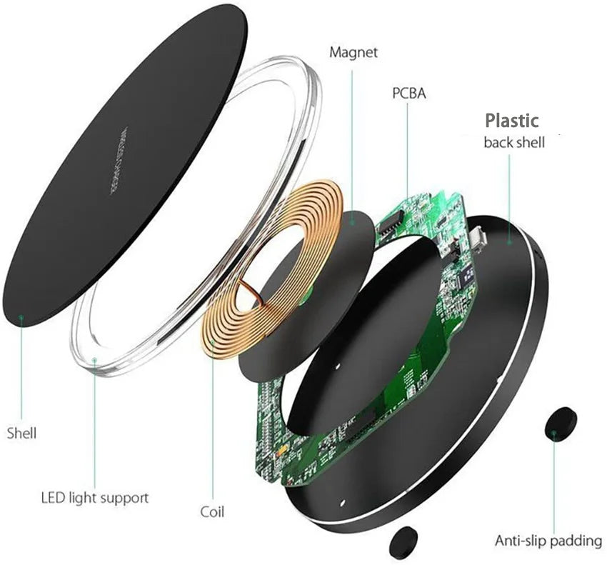 Cargador inalámbrico para celular