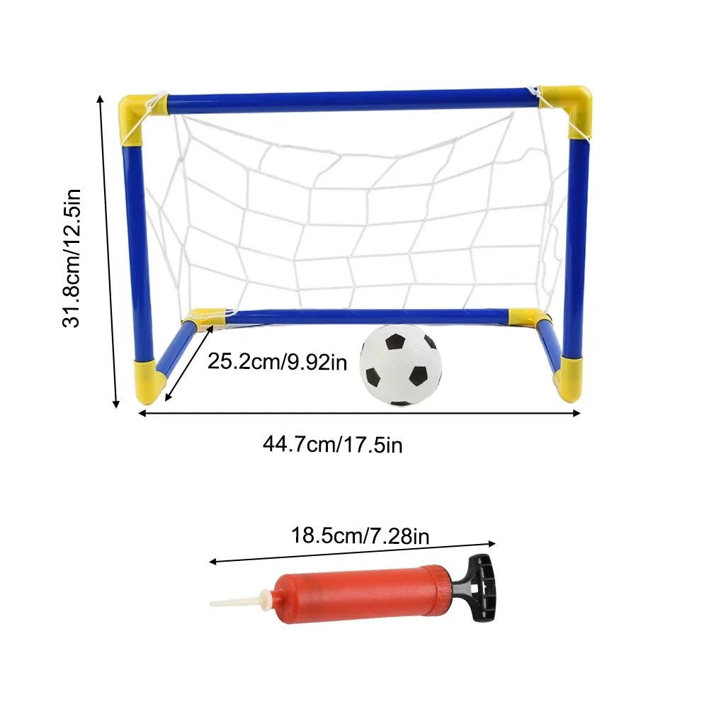 Mini porteria de fútbol pegable