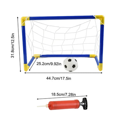 Mini porteria de fútbol pegable